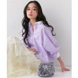 パールドットクロップドシャツ | RUIRUE BOUTIQUE | 詳細画像2