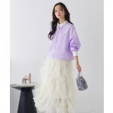 パールドットクロップドシャツ | RUIRUE BOUTIQUE | 詳細画像5