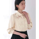 フラワーモチーフブラウス | RUIRUE BOUTIQUE | 詳細画像19 