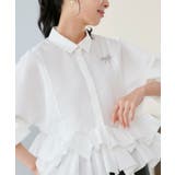 ダブルフリルクロップドドルマンシャツ | RUIRUE BOUTIQUE | 詳細画像3 