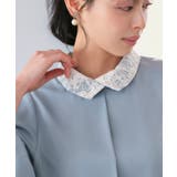 洗える配色レースカラーブラウス | RUIRUE BOUTIQUE | 詳細画像11