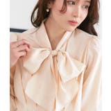 【洗える】タック&リボンシャツブラウス | RUIRUE BOUTIQUE | 詳細画像16