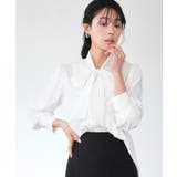 【洗える】タック&リボンシャツブラウス | RUIRUE BOUTIQUE | 詳細画像8