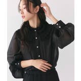プリーツカラーブラウス | RUIRUE BOUTIQUE | 詳細画像13 