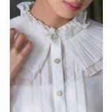 プリーツカラーブラウス | RUIRUE BOUTIQUE | 詳細画像20 