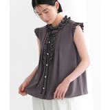 フリルカラー×グログランリボンパールブラウス | RUIRUE BOUTIQUE | 詳細画像23