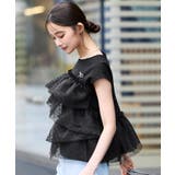 シアードット×チュール デザイントップス | RUIRUE BOUTIQUE | 詳細画像9 