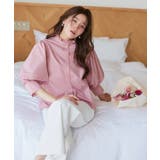 洗える フリルスタンドカラー・オーバーブラウス | RUIRUE BOUTIQUE | 詳細画像12