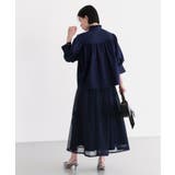 洗える フリルスタンドカラー・オーバーブラウス | RUIRUE BOUTIQUE | 詳細画像22