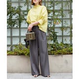 洗える フリルスタンドカラー・オーバーブラウス | RUIRUE BOUTIQUE | 詳細画像29