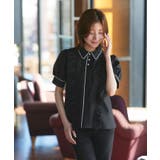 【洗える】ビジューボタン・レイヤーフリル ドレスブラウス | RUIRUE BOUTIQUE | 詳細画像13