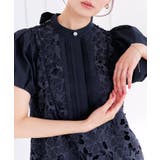 2WAYリボンフラワーモチーフレースブラウス | RUIRUE BOUTIQUE | 詳細画像17 
