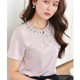 【洗える】ドレスTシャツ(ビジューリボン) | RUIRUE BOUTIQUE | 詳細画像14