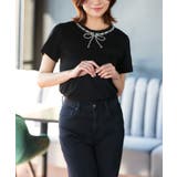 【洗える】ドレスTシャツ(ビジューリボン) | RUIRUE BOUTIQUE | 詳細画像19