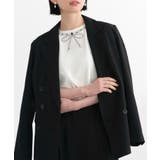 【洗える】ドレスTシャツ(ビジューリボン) | RUIRUE BOUTIQUE | 詳細画像3