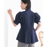 【洗える】プリーツスタンドカラー・ドレスオーバーブラウス | RUIRUE BOUTIQUE | 詳細画像12