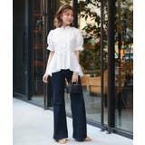 【洗える】プリーツスタンドカラー・ドレスオーバーブラウス | RUIRUE BOUTIQUE | 詳細画像5