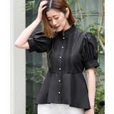 【洗える】プリーツスタンドカラー・ドレスオーバーブラウス | RUIRUE BOUTIQUE | 詳細画像8