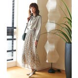 グレージュ(GY) | ボウタイブラウス | RUIRUE BOUTIQUE