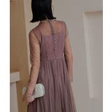 ラメチュールメロウワンピースドレス | RUIRUE BOUTIQUE | 詳細画像17