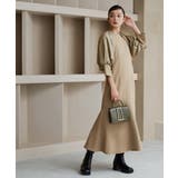 構築スリーブマーメイドシルエットロングワンピ | RUIRUE BOUTIQUE | 詳細画像9