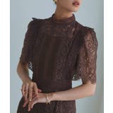 バックリボンフレアーレースワンピース | RUIRUE BOUTIQUE | 詳細画像10