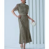 バックリボンフレアーレースワンピース | RUIRUE BOUTIQUE | 詳細画像14