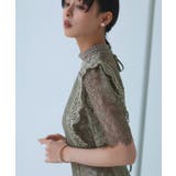 バックリボンフレアーレースワンピース | RUIRUE BOUTIQUE | 詳細画像16