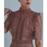 バックリボンフレアーレースワンピース | RUIRUE BOUTIQUE | 詳細画像18