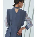 シアースリーブプリーツロングワンピース | RUIRUE BOUTIQUE | 詳細画像10