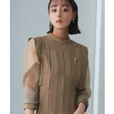 シアースリーブプリーツロングワンピース | RUIRUE BOUTIQUE | 詳細画像6