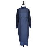 ミックスツイードコンビ・ロングナローワンピースドレス | RUIRUE BOUTIQUE | 詳細画像19