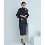 ミックスツイードコンビ・ロングナローワンピースドレス | RUIRUE BOUTIQUE | 詳細画像5