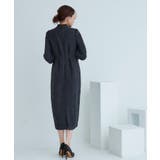 ミックスツイードコンビ・ロングナローワンピースドレス | RUIRUE BOUTIQUE | 詳細画像6