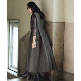 シアーランタンスリーブふくれジャカードドレス | RUIRUE BOUTIQUE | 詳細画像5