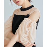 ギャザーシアースリーブフレアドレス[付け袖] | RUIRUE BOUTIQUE | 詳細画像19 