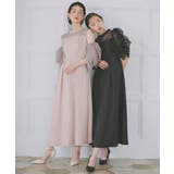 ギャザーシアースリーブフレアドレス[付け袖] | RUIRUE BOUTIQUE | 詳細画像3 