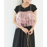 マルチWayチュールTOPS＆フレンチスリーブワンピースセット | RUIRUE BOUTIQUE | 詳細画像14 