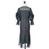 レースオフショル・マーメイドフレアワンピースドレス | RUIRUE BOUTIQUE | 詳細画像40