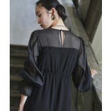 3wayドレープリボンシフォンタイトワンピースドレス | RUIRUE BOUTIQUE | 詳細画像10 