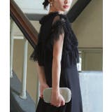 フリルチュールシアートップス&タックフレアドレスセット | RUIRUE BOUTIQUE | 詳細画像14