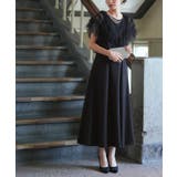フリルチュールシアートップス&タックフレアドレスセット | RUIRUE BOUTIQUE | 詳細画像15