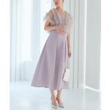 フリルチュールシアートップス&タックフレアドレスセット | RUIRUE BOUTIQUE | 詳細画像19