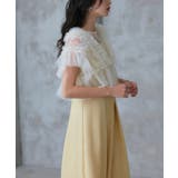 フリルチュールシアートップス&タックフレアドレスセット | RUIRUE BOUTIQUE | 詳細画像23