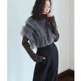 フリルチュールシアートップス&タックフレアドレスセット | RUIRUE BOUTIQUE | 詳細画像6