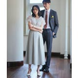 フリルチュールシアートップス&タックフレアドレスセット | RUIRUE BOUTIQUE | 詳細画像8