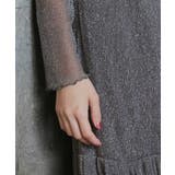 ラメチュールメロウワンピースドレス | RUIRUE BOUTIQUE | 詳細画像6