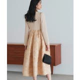 ふくれジャカードドッキングワンピース | RUIRUE BOUTIQUE | 詳細画像18