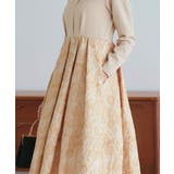 ふくれジャカードドッキングワンピース | RUIRUE BOUTIQUE | 詳細画像21