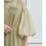 ボリュームスリーブ&ビスチェタイトワンピースドレス | RUIRUE BOUTIQUE | 詳細画像10